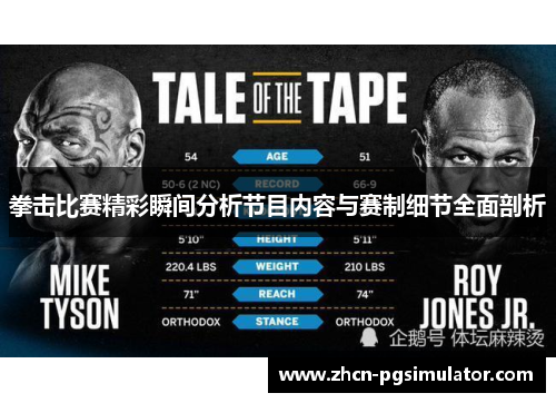 拳击比赛精彩瞬间分析节目内容与赛制细节全面剖析 拳击比赛精彩瞬间分析节目内容与赛制细节全面剖析