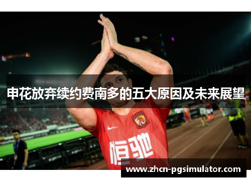 申花放弃续约费南多的五大原因及未来展望 申花放弃续约费南多的五大原因及未来展望