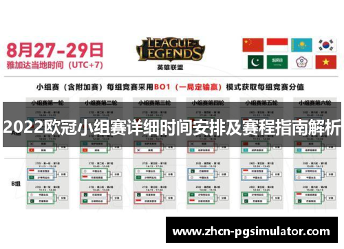 2022欧冠小组赛详细时间安排及赛程指南解析